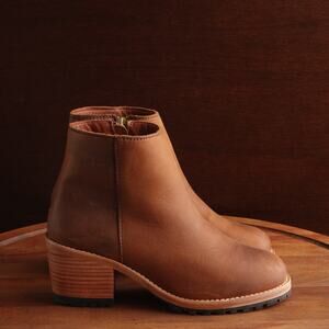 Patina Boots Womens Size 7 Brown Portland Leather Coastal Classic Boho Festival